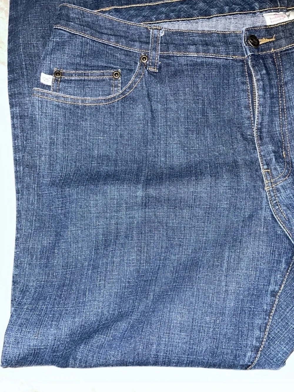 Bobbie Brooks Women's Jeans Blue Waist 18 Excellent Condition - Picture 4 of 11